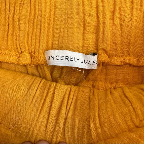 Sincerely Jules Mustard Yellow Pants - Picture 4 of 8